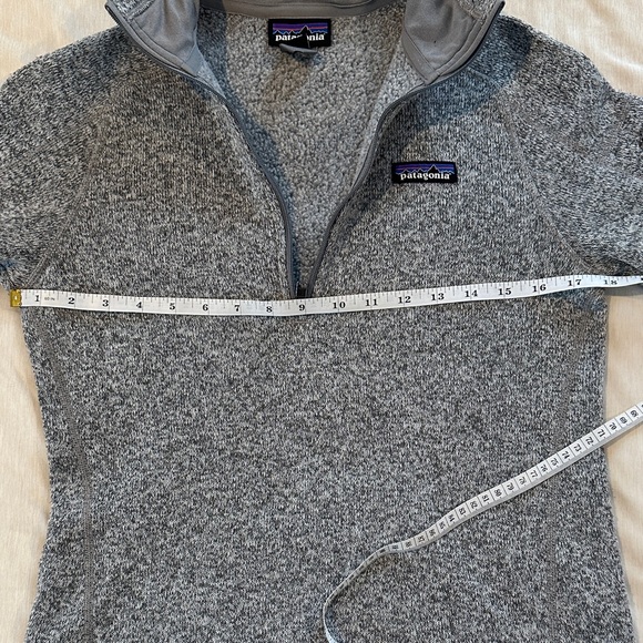 Patagonia Better Sweater 1/4 Zip Pullover Women’s Small Gray Heather Like New - Picture 11 of 16